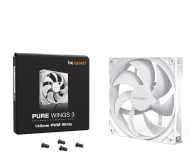 BE QUIET! Pure Wings 3 PWM 140mm White BL112 - 1228825 - zdjęcie 2